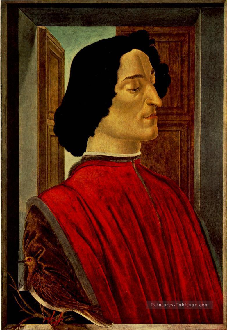 Guliano de Medici Sandro Botticelli Peintures à l'huile